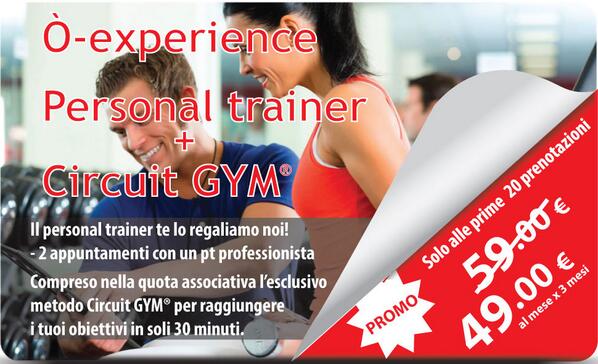 ostudiostc's tweet photo. Il #personaltrainer te lo regaliamo noi! Ò-EXPERIENCE: Personal trainer + Circuit GYM http://t.co/3N6M8QkTzc