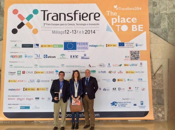 ajemalaga's tweet photo. Aquí instantánea de parte de la comitiva de AJE en #Transfiere2014 http://t.co/x2IQmHfzLj