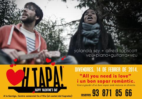 OHTAPA1's tweet photo. Aquest divendres, vine a gaudir d'un bon sopar amb música en directe. Reserves 93 871 85 66 https://t.co/etGtrgV1T4 http://t.co/MUzfsiIdTq