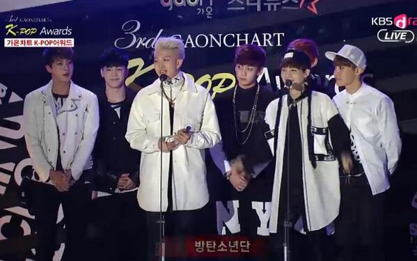 3rd Gaon Chart Kpop Awards 2014 Full