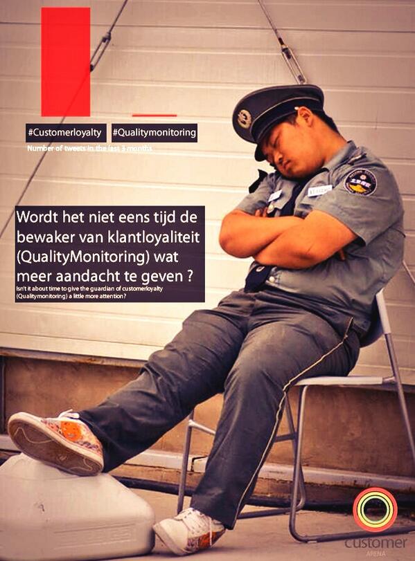 Customer_Arena's tweet image. Wordt het niet eens tijd de bewaker van #klantloyaliteit meer aandacht te geven? #custserv , #kwaliteit