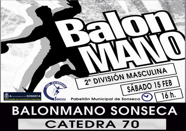 Bm_Sonseca's tweet photo. Este Sábado, 15 Feb, a las 16:00h Partido 2ª Nacional Masculina @Bm_Sonseca - @Catedra70 (Malagón) ¡Contamos contigo! http://t.co/uzPKfUJwsu