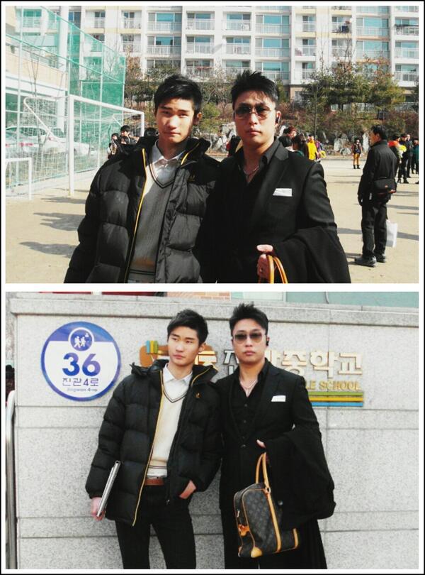oneby6's tweet photo. 아들의 중학교졸업 http://t.co/LPFtwUDpBS