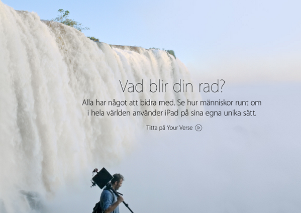 retuscheriet's tweet photo. Yeah, I´m heading out on an adventure to shot some waterfalls. I don´t need a camera, I´ll just bring my iPad, right? http://t.co/zadVzDdVqk