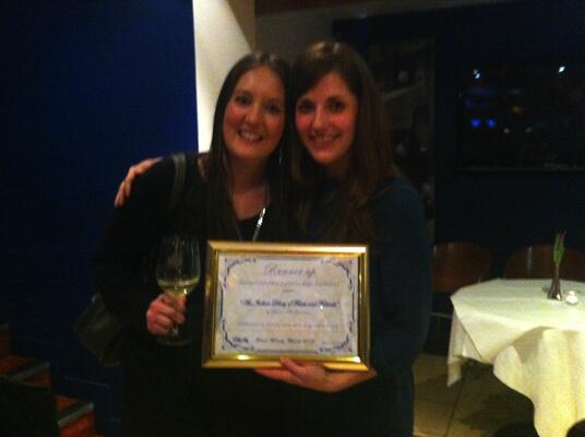 Congrats to our writer Lucie Shelbourne for coming 2nd at Italian Travel Writer Awards last night in web category!
