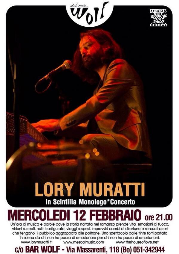 mescalofficial's tweet photo. Stasera @lorymuratti a #bologna @barwolf http://t.co/znGYCbMHI7