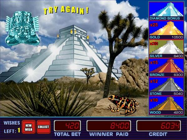 aztec pyramid игровой автомат