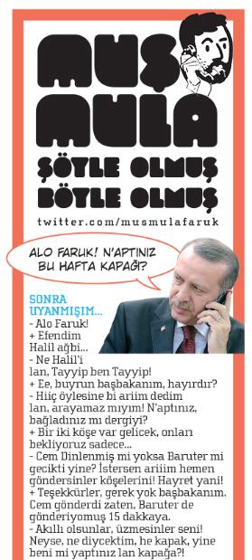 Başbakanla ses kaydı bu hafta Penguen'de