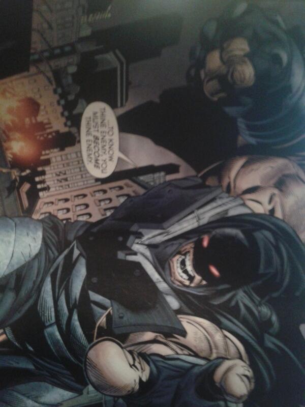 Bane_mask's tweet image. To know thine enemy...