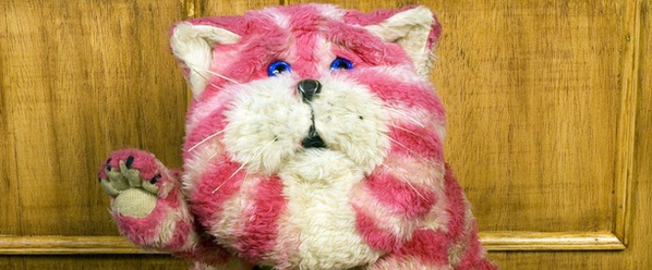 digitalspy's tweet image. Happy 40th birthday Bagpuss! You old fat furry catpuss. dspy.me/1bXMZOd