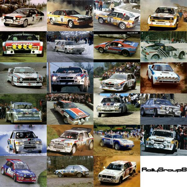 RallyGroupB's tweet photo. What is your favorite car? / Cual es tu coche favorito? http://t.co/s28wPhgFv1