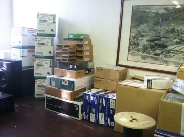 AVASInc's tweet image. Equipment is coming in for the YVFD! Excited about this next job! Full Audio System