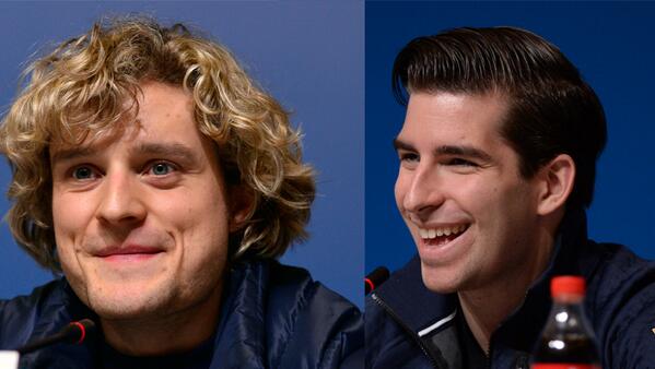NickMcCarvel's tweet image. OK guys. Who does #hair better? @CharlieaWhite or @NateBartholomay? Vote #teamcurls or #teamslickback #Sochi2014