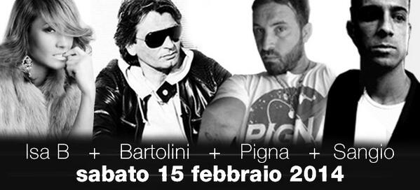 PacificoDinner's tweet photo. Sabato 15 febbraio #ShowDinner #DjSet @pigna_fede @SaNGioDj #MilanoMarittima @Pinetadisco #noncifermanessuno !!!!! http://t.co/xqcv85gAXs