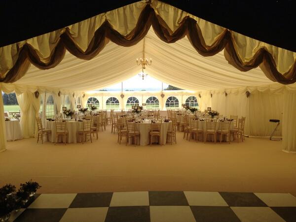Wrexham wedding marquee
