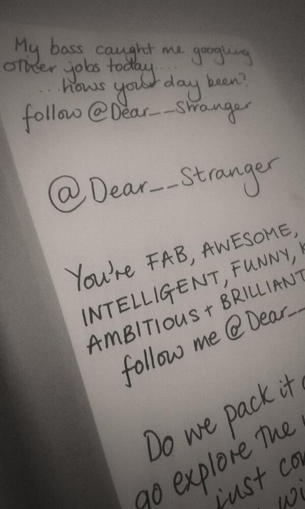 Dear__Stranger tweet picture