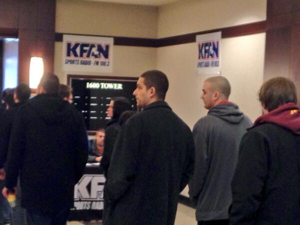 purplerube80's tweet image. Live Tweeting an awesome event for #MM330#KFAN #internguy#PSTVI huge turn out!