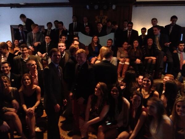 Had a blast talking <a href="/THON/">Penn State THON™</a> with #ATO &amp; @ZTA_PSU great group of students that make us Penn State Proud