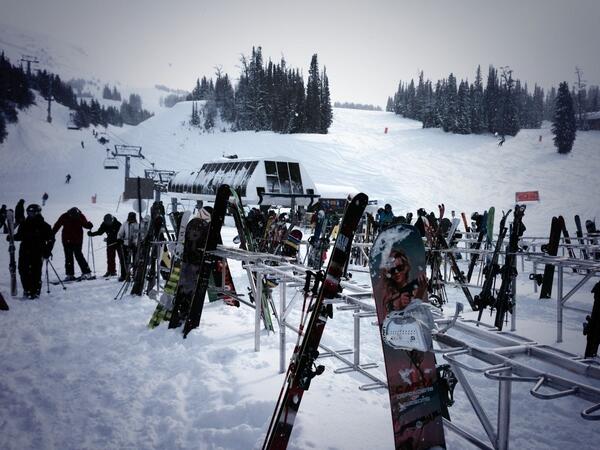 Now that was a powder day! <a href="/Plym_Snowriders/">Plymouth Snowriders</a> <a href="/SunshineVillage/">Sunshine Village</a>