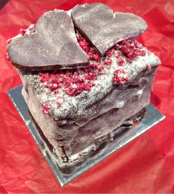 Patisse_Cafe's tweet photo. Happy valentines for tomorrow - chocolate &amp; raspberry mousse cake - order today! http://t.co/TnVdOOP4Hk