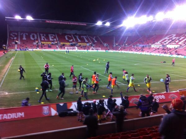 ConorButler4's tweet image. Inside the Britannia stadium! #ComeOnSwans