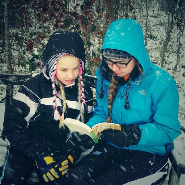 delaneydodd's tweet image. @mrsdigavero #readinginthesnow #hgcs2014