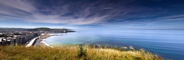 Don't worry, the weather isn't always this grim in Aberystwyth..........