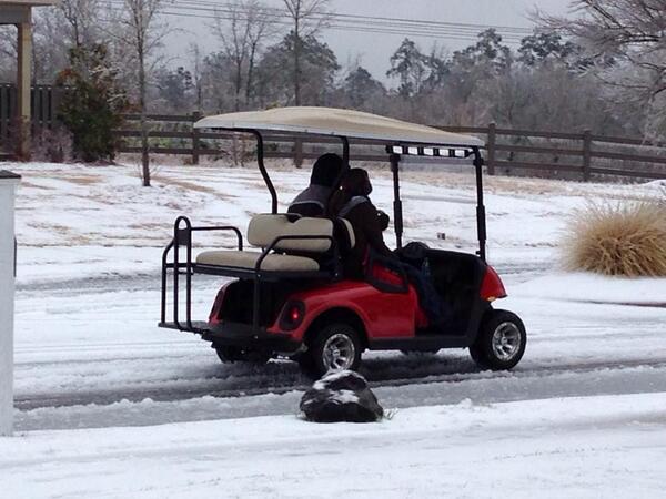 WJBF's tweet photo. “@WhyNotDesign3D: Fun day driving around @RiverwoodGA in my RXV 48volt #CSRAStorm @WJBF http://t.co/3cIRgxjCLW”