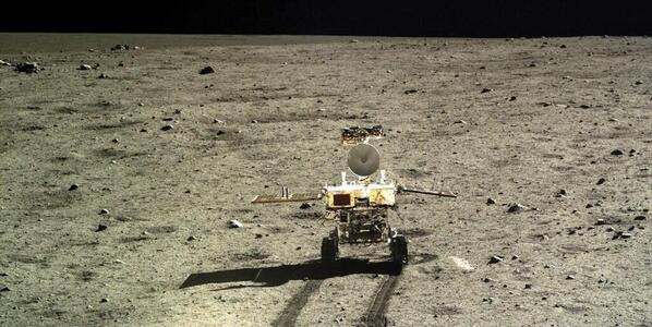 SnapAbove's tweet image. China's Jade Rabbit lunar rover has been declared dead on the surface of the Moon. #Astrophotography #Moon #Yutu