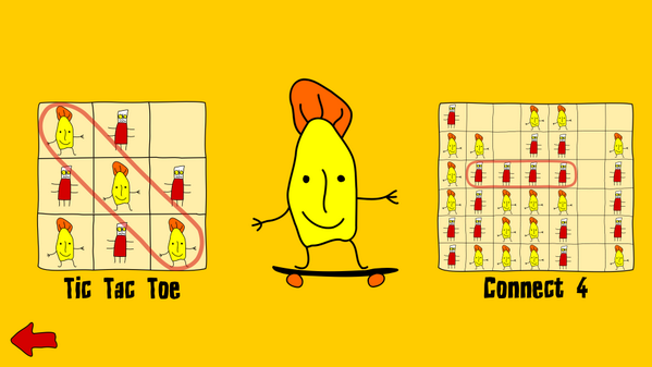 Aek in the Bogeyland is now empowered with Tic Tac Toe and Connect 4