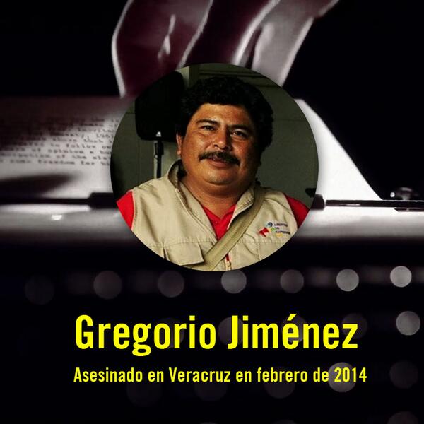 Exige justicia para Gregorio y seguridad para todas y todos los periodistas firmando en: alzatuvoz.org/periodistas