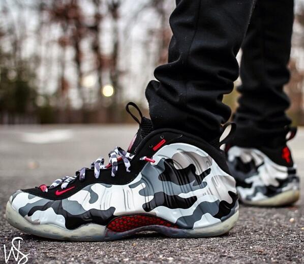 foamposite laces