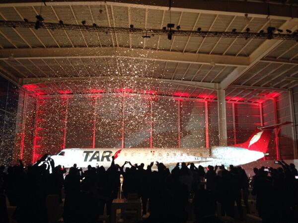 lmroiz's tweet photo. “@urquizaric: Excelente presentación de #TAR, Aerolínea 100 Mexicana. http://t.co/hYriBYgxvk”