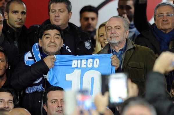 sscnapoli's tweet photo. Una vittoria stupenda, una finale conquistata, una notte magnifica... #NapoliRoma #Maradona #ForzaNapoliSempre http://t.co/jOxI7gij0f