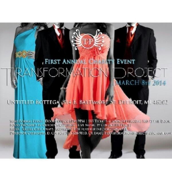 Trnsproject's tweet image. #TransformationProject First Annual Charity Event! @saxappealtm @collectivepeace @yumdelish @thenaturalmarket