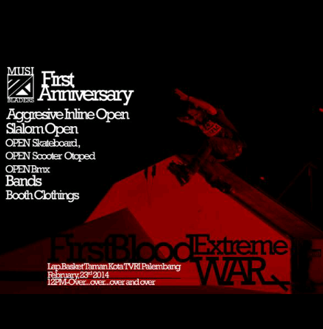 MusiBladers's tweet photo. @wrongwaywear @DREWMARshoes @calcasaclac @SYCKOWEAR @CheersCloth First Blood Extreme War! http://t.co/yVXrQXlJqa