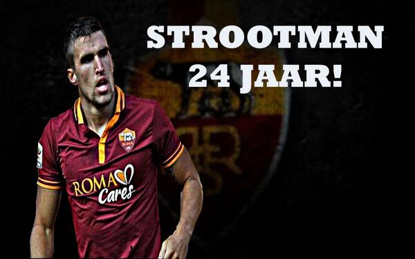 433ASRoma's tweet photo. Hiep hiep hoera! Vandaag is @Kevin_strootman 24 jaar geworden. Gefeliciteerd! #ForzaRoma http://t.co/oQWQZ1FcQP