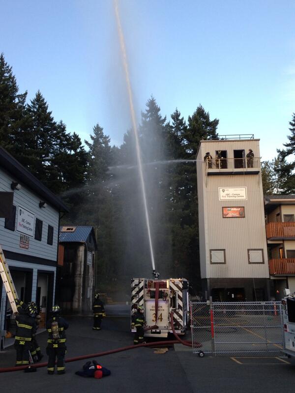 comoxfire's tweet image. Comox Fire Training Centre