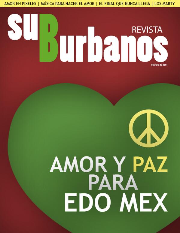 RSuburbanos's tweet photo. Para este 14 de Febrero te traemos Música para Hacer el Amor y Paz para #EdoMex http://t.co/nGzZH4Cn3B http://t.co/saE7DlrrUR