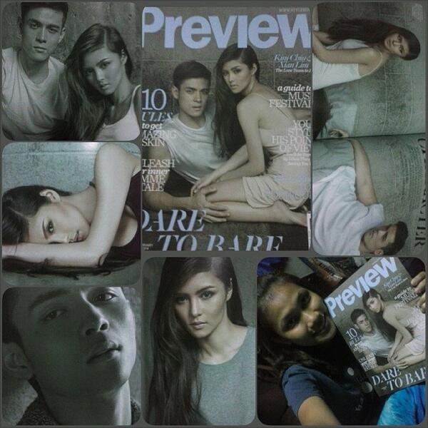 BrideForRent's tweet image. © Finally! After more than a week of waiting, got my own copy of #PreviewMag #FebruaryIsh #2014 #KimXi #KimChiu #...