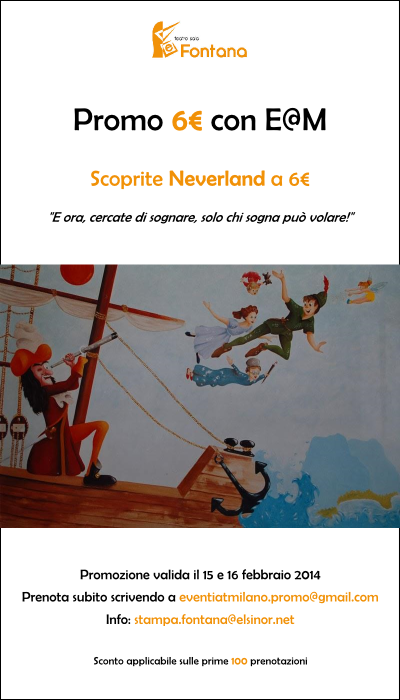 eventiatmilano's tweet photo. E ora cercate di sognare.Solo chi sogna può volare #promo http://t.co/4B3S4E6bzw http://t.co/MUhNPGyf1Z @tiritwittoio http://t.co/5yCgZjaz5B