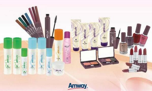 grgnspan's tweet image. World class cosmetics for Ladies "ATTITUDE" from Amway