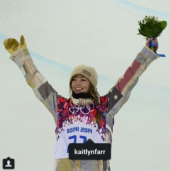 NBCOlympics's tweet photo. RT @KaitlynFarr: This is unbelievable! Thank you so much everybody for the support through this long bumpy road! http://t.co/10cGqpdJt1