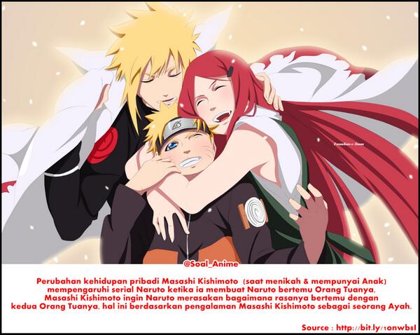 Ã¤ã¤ã ×××××××¨ Soal Anime Cerita Naruto Bertemu Dengan Orang Tuanya Minato Kushina Terinspirasi Dari Kehidupan Pribadi Masashi Http T Co Un1kzfz4zi