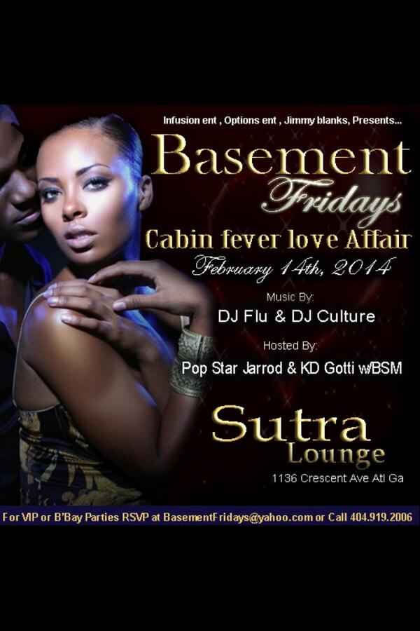OptionsEnt's tweet photo. @DopeGrlChemE what's good - been a min -   This Friday come thru Sutra wit us  &amp; @infusionent http://t.co/8RUfY6kI19