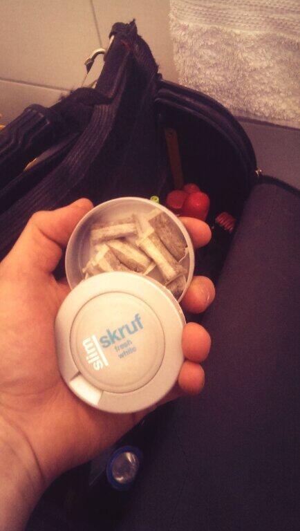 SnusTime's tweet image. Work hard.✊
Snus harder 💪
Love my #skruf #skrufslimfresh 
#snus #lovesnus #lovework