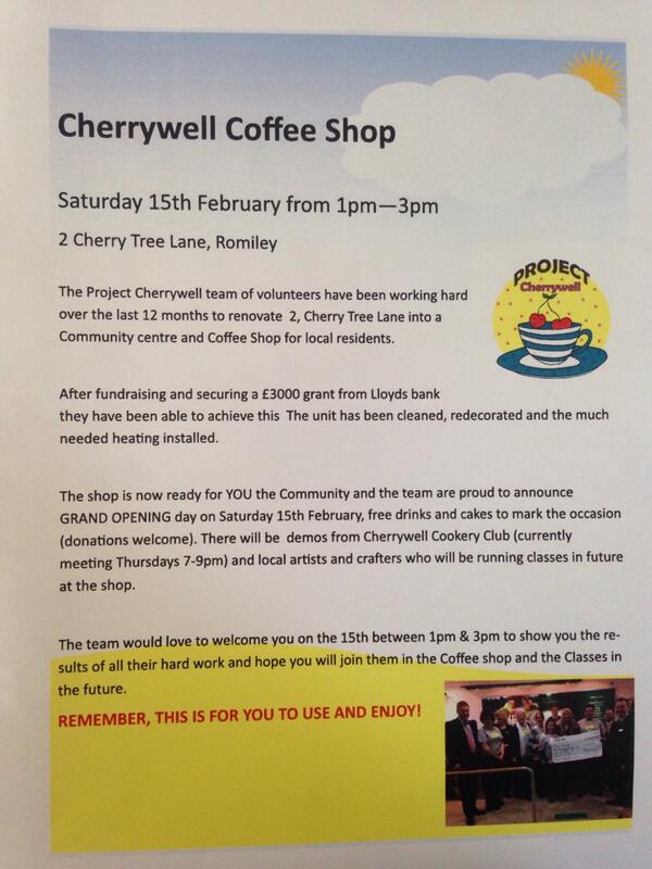 ProCherrywell's tweet photo. Have you seen out flyers? Hope to see you all for the grand opening on Sat! Thnx to @stationery_supp for the flyers http://t.co/h0ZBqvNzWy