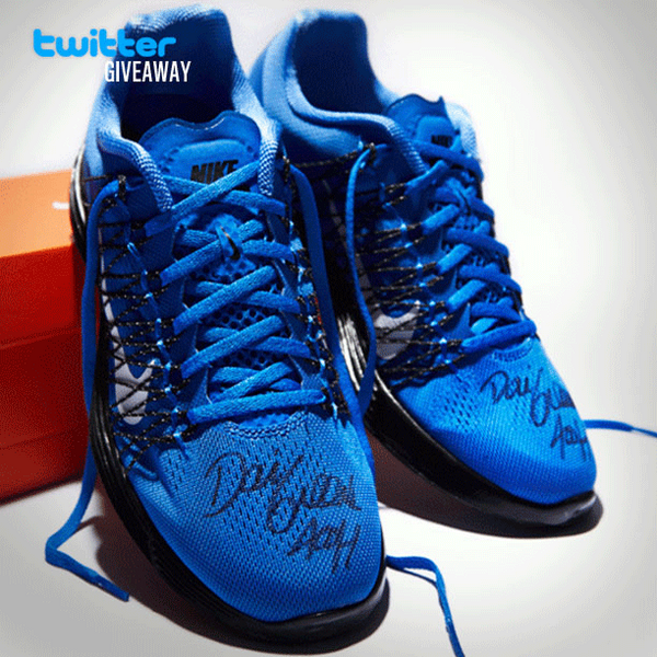 ProD_Running's tweet photo. Fancy winning these Nike Lunaracer+ 3's signed by 400m hurdles legend @DaiGreene - Just Follow &amp; RT to enter http://t.co/5Nfxhbm241