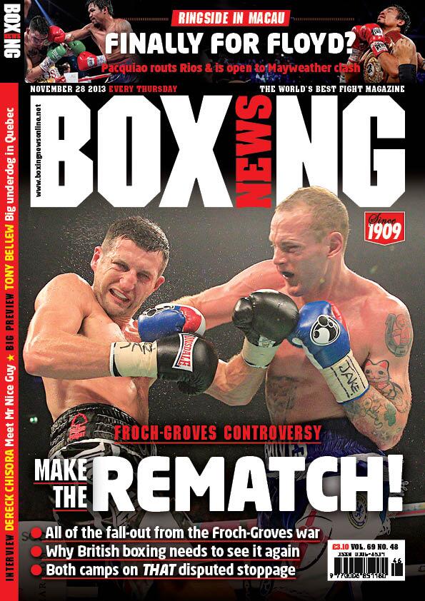 BoxingNewsED's tweet image. #FrochGroves