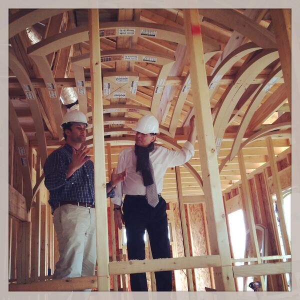 DashDevInc's tweet image. Set ur DVR for @FOX8NOLA Tue 2/18 Just filmed #diy ceiling treatment piece w @gvtalk #CustomHomes #ArchKit